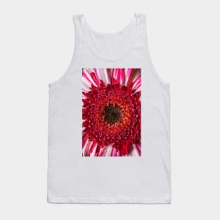 Red Mum Close Up Tank Top